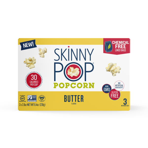 Skinnypop Skinnypop Micro 2.8 oz. Butter, PK36 6002490-SP